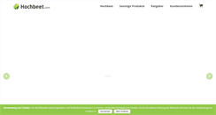 Desktop Screenshot of hochbeet.com